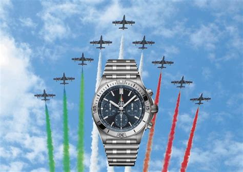 breitling chronometre rubber band diamonds|breitling frecce tricolori.